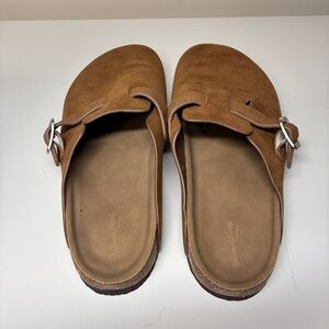 Universal Thread Brown Mules